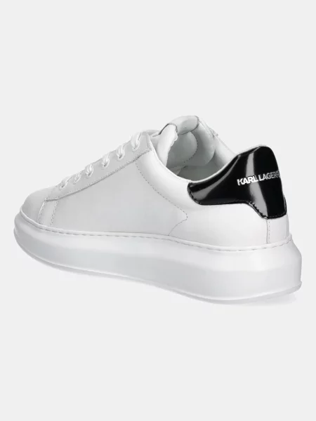 Karl Lagerfeld bőr sportcipő KAPRI fehér