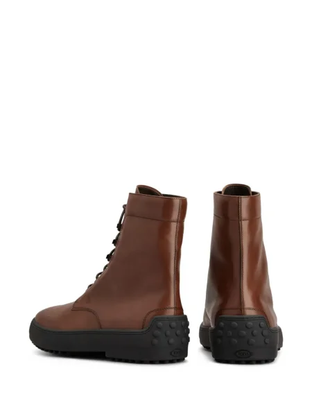 Botine Tod's din piele maro