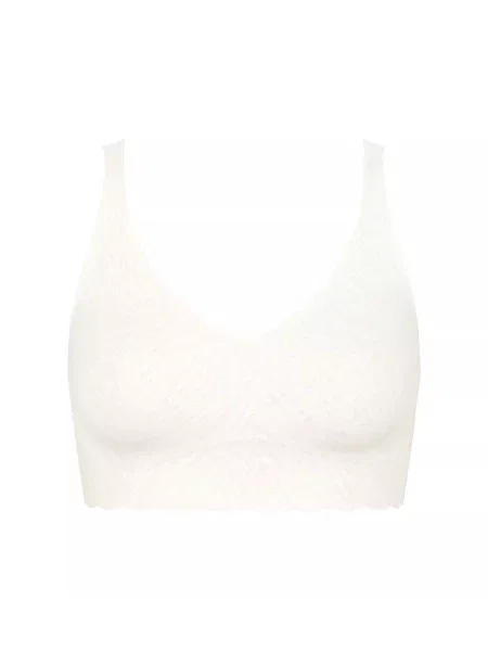 SLOGGI Sutien ZERO Feel Bliss gri închis / murdar alb