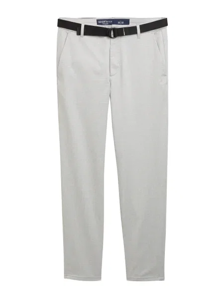 TOM TAILOR DENIM Pantaloni eleganți deschis / închis gri