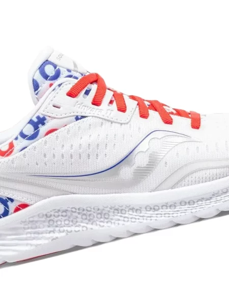 Sneakerși Saucony cu imagine alb