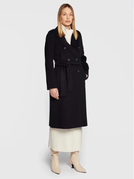 Volneni plašč Marella modra