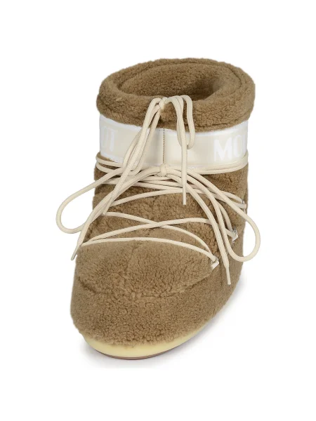 Női Moon Boot Icon Low Fleece hócsizma camel hócsizma. Méret: EU bézs