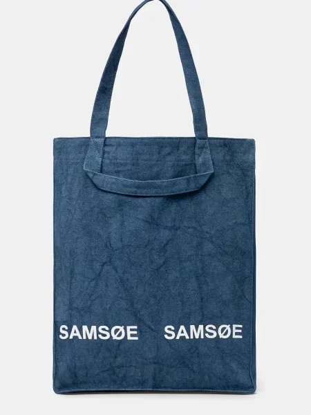 Чанта Samsoe Samsoe SALUCCA синьо