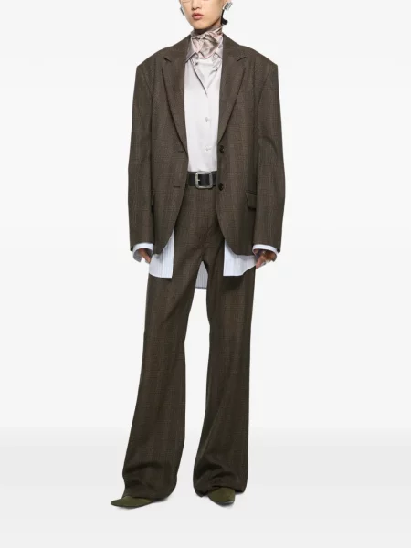 Sacou Acne Studios de lână maro