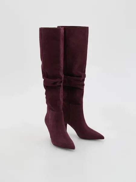 Замшевые сапоги Reserved