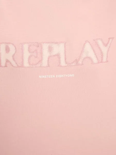 Футболка Replay розовая