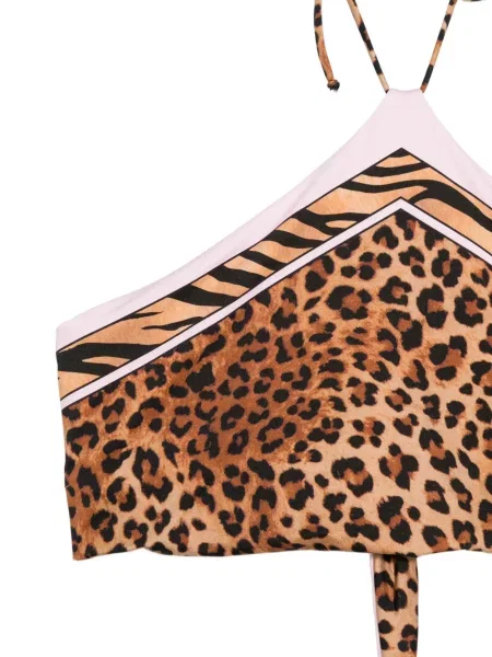 Halter nyakú bikini Mc2 Saint Barth nyomtatás