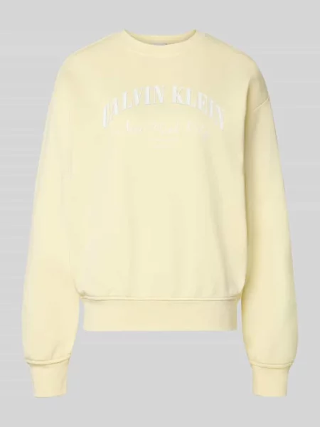 Bluza z nadrukiem z logo model GRAPHIC' Calvin Klein Jeans