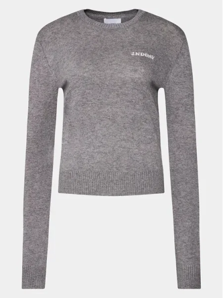 Пуловер с вълна Lance TT Soft Wool Blen дамски от лека материя сиво