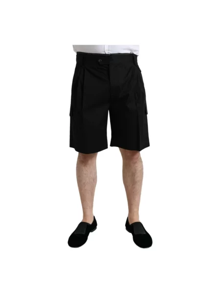 Szorty Dolce And Gabbana casual czarne
