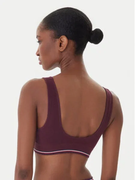 Tommy Hilfiger Top nedrček Bordo rdeča