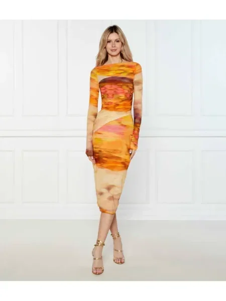 Pinko Rochie BEGGIN portocaliu