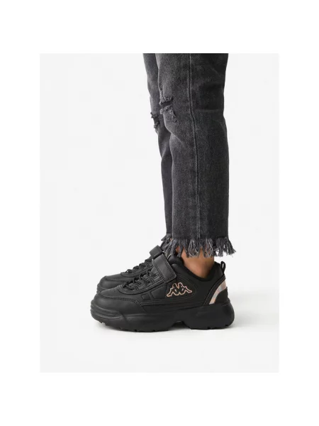 Sneakersy Kappa czarne