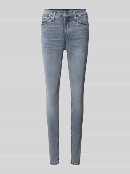Jeansy o kroju skinny fit z mieszanki bawełny Tommy Jeans