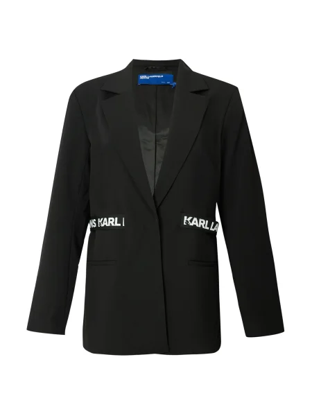 KARL LAGERFELD JEANS Sako / bijela crna