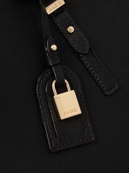 Кожаная сумка шоппер Aldo