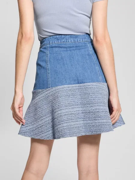 Джинсова спідниця GUESS синій
