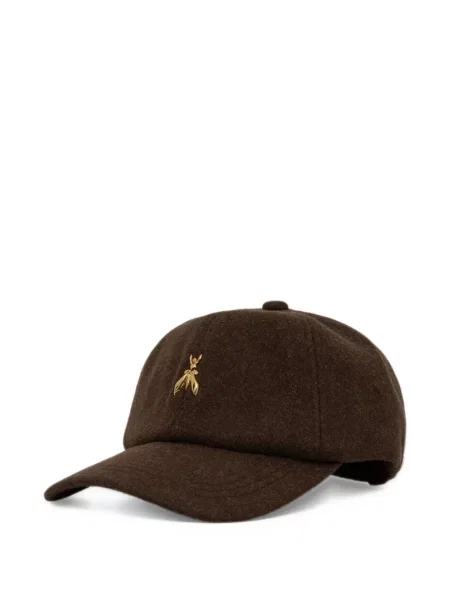 Baseball sapka Patrizia Pepe autogrammal barna