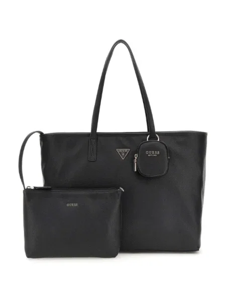 GUESS Shopper Power Play II zlatá čierna