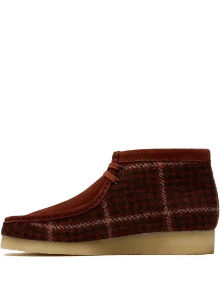 Botine Clarks Originals din tweed maro
