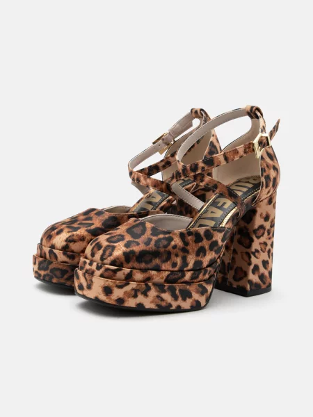 BUFFALO Pumps caramel / coniac / închis maro