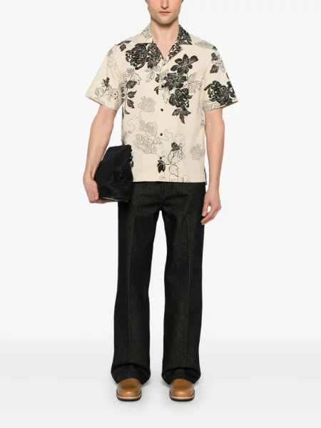 Cămașă Moncler cu model floral cu imagine