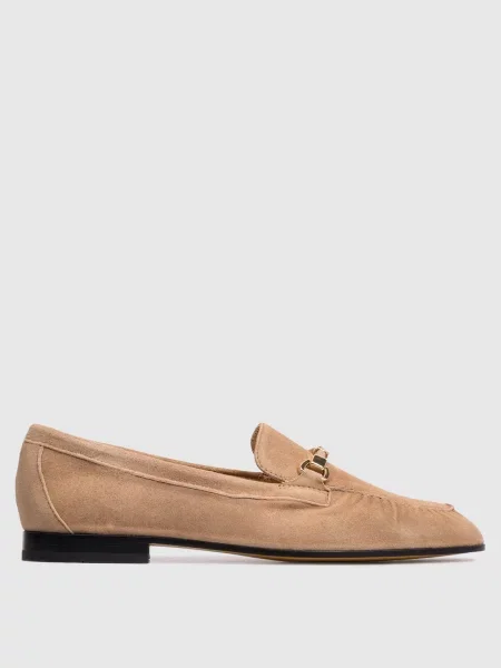 Замшеві лофери Doucal's бежеві