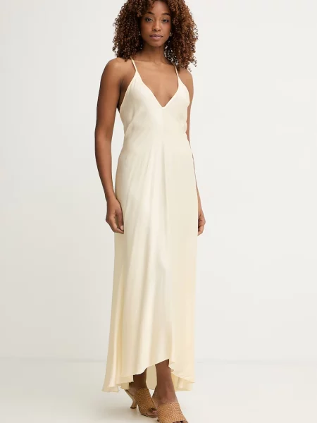 Haveone rochie lenjerie intimă cu vâscoză galben