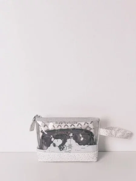 Kosmetická taška women'secret SNOOPY šedá