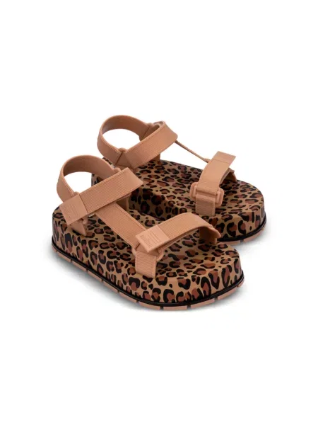Sandały dziecięce Mini Melissa brązowe