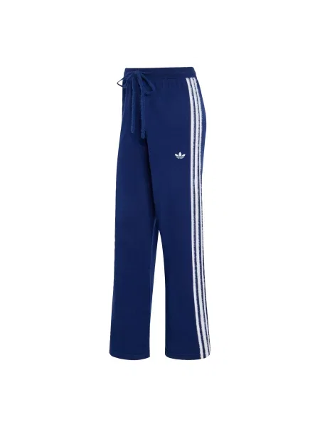ADIDAS ORIGINALS Kalhoty Firebird tmavě modrá bílá