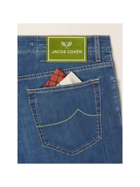 Jeansy Jacob Cohen niebieskie