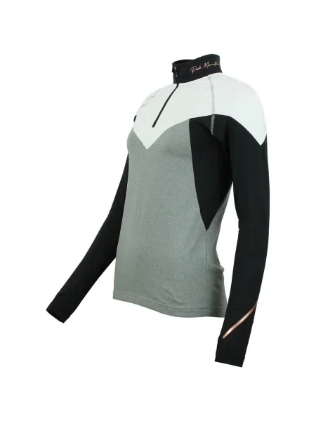 Tricou mânecă lungă Peak Mountain gri