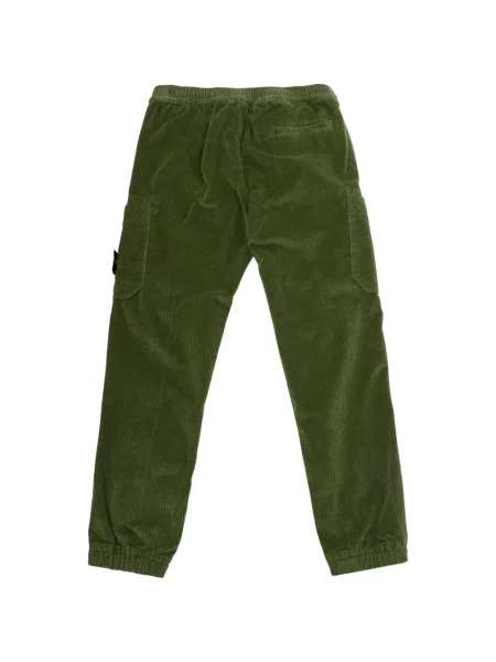 Spodnie cargo dziecięce Stone Island zielone
