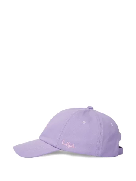Șapcă Paul Smith cu broderie violet