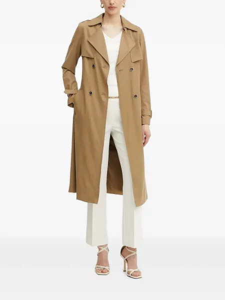 Двуреден препасан тренчкот Guess