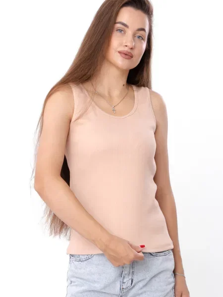 Майка спортивна Носи своє бежевий