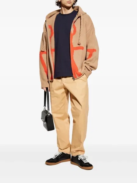 Pantaloni Jil Sander galben