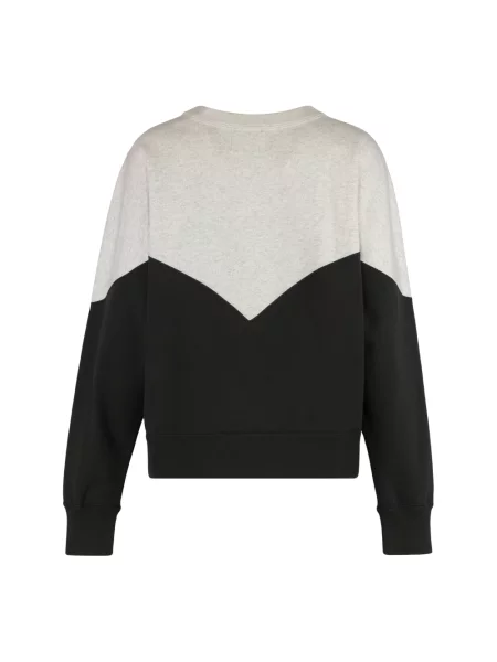 Aksamitna bluza Isabel Marant Etoile szara