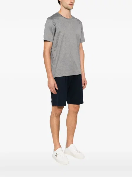 Tricou Gran Sasso cu decolteu rotund gri