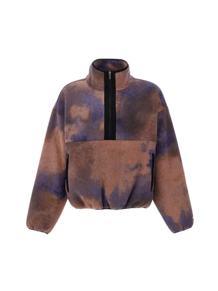 Bluza polarowa The North Face czerwona