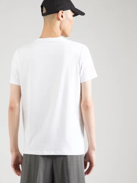 Karl Lagerfeld Tricou gri / negru alb