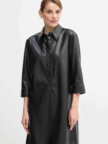 United Colors of Benetton sukienka mini prosta czarny