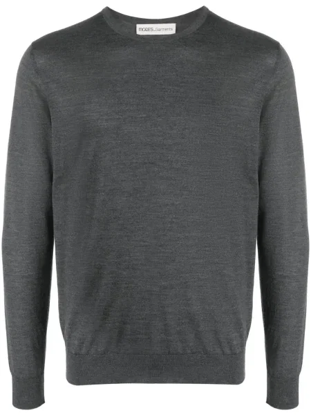 Sweter Modes Garments wełniany szary