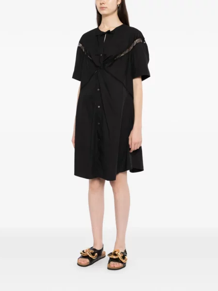 Rochie Jnby din dantelă negru