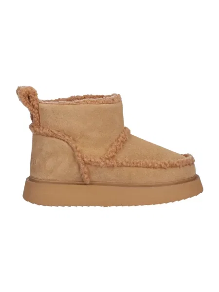 Inuikii Śniegowce Shearling Micro Beżowy brązowe