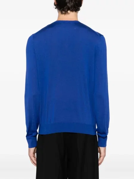 Tricou Tom Ford de mătase albastru