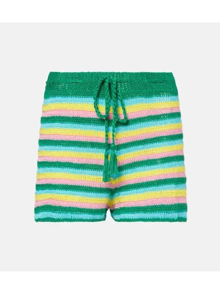 Szorty Anna Kosturova zielone