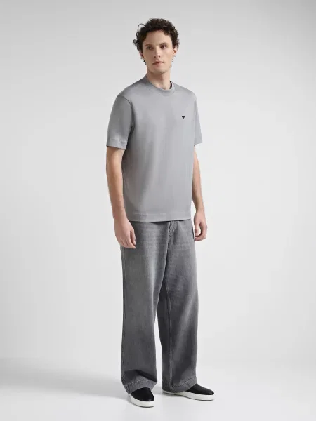 Футболка Emporio Armani серая